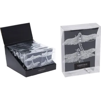 Vánoční ozdoba Koopman International b.v. Závěsná ozdoba vážka 10 cm 2 ks 454099