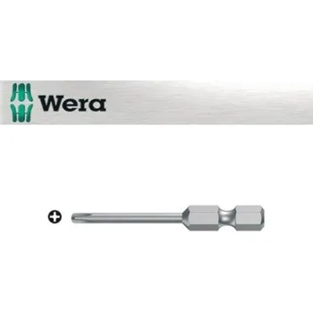 Bit bit WERA 851/4, 1/4", 50mm, REDUKOVANÝ, PH2