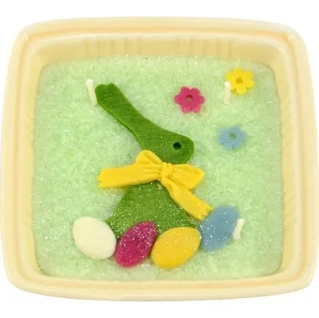 Svíčka Keramika stearin 105x35 Králík vonná svíčka 295 gram