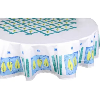 ubrus Ubrus bavlněný, Listí, modrý