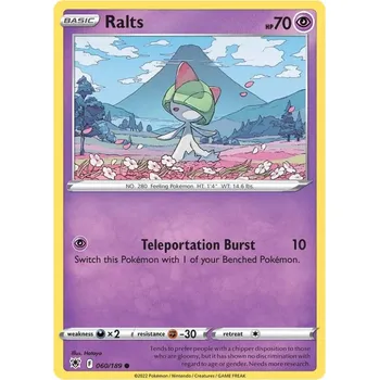 Karetní hra Pokémon karta Ralts 060/189