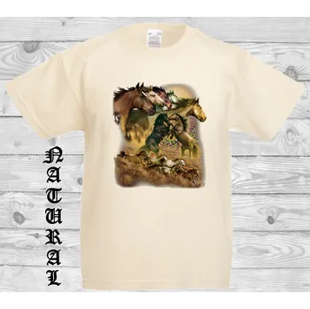 detske-levne-bavlnene-tricko-potisk-divoky-kun Barva: Natural - přírodní, velikost: 152