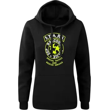 Dámská mikina Dámská mikina s kapucí S.T.A.R.S. R.P.D. Big Badge - černá