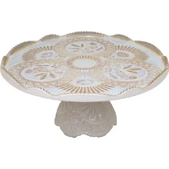 Podnos na noze na dort|ovoce 31cm, CRISTAL, Nacar|Costa Nova