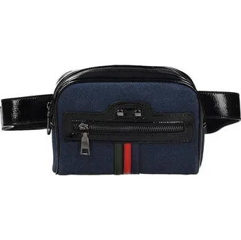 Kabelka 2v1 ledvinka a malá listonoška v granátové barvě Univerzální