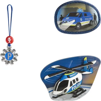 Školní batoh Doplňková sada obrázků MAGIC MAGS, Helicopter Sam, pro aktovky a batohy Step by Step