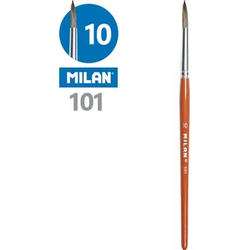 Umělecký štětec Milan Štětec kulatý MILAN č.10 - 101 446334