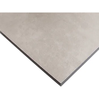 Kuchyňská pracovní deska FUNDERMAX Kompaktní pracovní deska Prado Alu Grey / černé jádro 4000 mm 650 mm