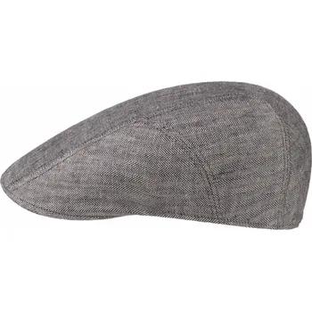 Klobouk Bekovka Stetson Ivy Cap Linen v šedé - M (57 cm)