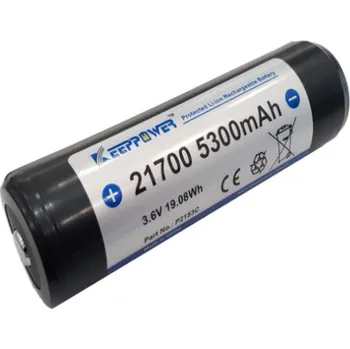 Článková baterie Keeppower 21700 5300 mAh (Li-Ion)