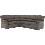 Kondela Sedací souprava, hnědá, levá, AMELIA