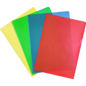 Kancelářské potřeby zakládací obal A4 L barevný, 100ks modrá