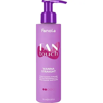 Stylingový přípravek Fanola Fan Touch Wanna Straight Anti-Frizz Smoothing Cream 195ml