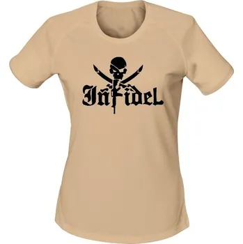Dámské tričko Dámské funkční tričko INFIDEL 2 - písková