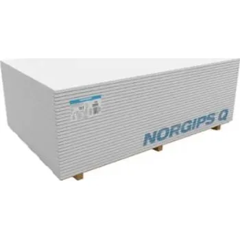 Sádrokartonová deska Sádrokarton GKB Q 12,5x1250x2000 mm (54 ks/pal) Norgips