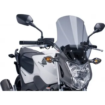 Plexi Touring Plus Screen 6361 HONDA NC700S (12-13), NC750S (14-20), NC750SD (14-20) Tmavá (F)