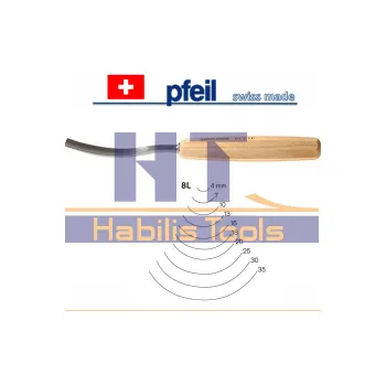 Dláto Řezbářské dláto Pfeil - profil 8L, šíře 20mm