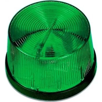 Sada domovního alarmu Zelená drátová strobo LED siréna k GSM alarmu SESAME LM105