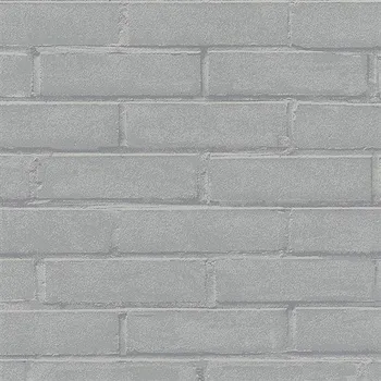 Tapeta Vliesové tapety cihly šedé 57653