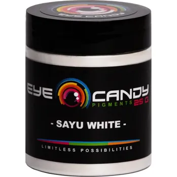 Eye Candy Pigments Sayu White slídový metalický práškový pigment Hmotnost: 25 g