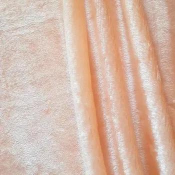 Plyš smetanová - chlupatina Český výrobce