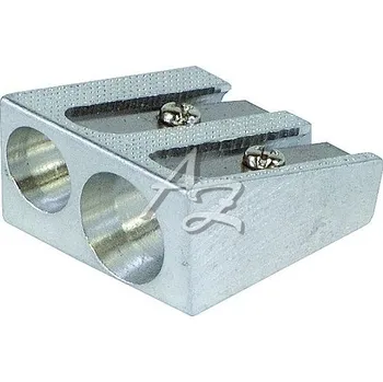 Ořezávátko Donau ořezávátko dvojité ø8 a ø11mm kovové Stříbrné