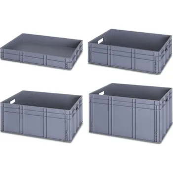 paleta Plastová euro přepravka 800x600 (EG 86) - 420 mm