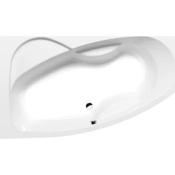 Vana MAMBA L asymetrická vana 160x95x44cm, bílá