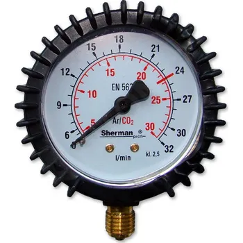 Příslušenství ke svářečce Průtokoměr Ar/CO2 32 l/min -M12x1,5
