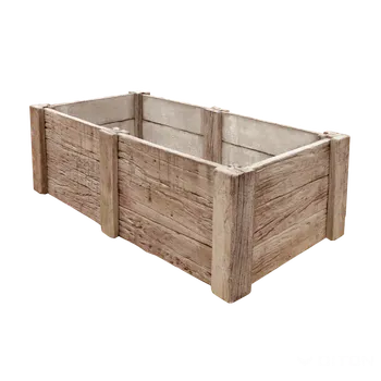 Květináč DITON LINIE DŘEVA Záhon III. Dub světlý