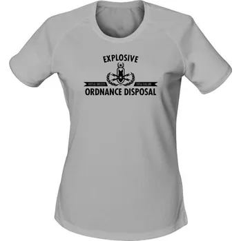 Dámské tričko Dámské funkční tričko EOD INITIAL SUCCESS OR TOTAL FAILURE - světle šedá