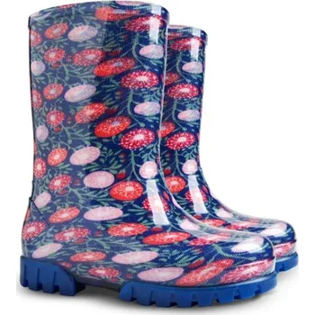 Dívčí obuv Demar Twister PRINT W (sedmikrásky) - Dětské gumáky 26 - 27