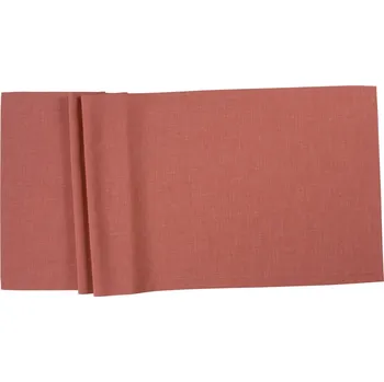 ubrus Sander Běhoun na stůl s úpravou proti skvrnám Loft, 40 x 100 cm, coral blush 53667-53