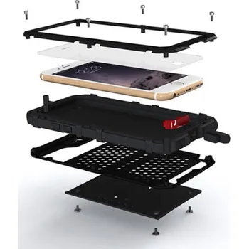 NÁHRADNÍ sklo pro extrémně odolný hliníkovo-silikonový obal pro Apple iPhone 8 Plus