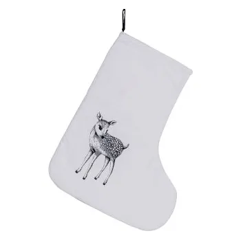 Vánoční dekorace Vánoční ponožka Bambi