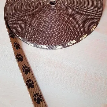 Popruh tlapky béžové 2,5cm šíře Český výrobce