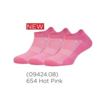 Dámská móda NOSHOW bavlněné nízké ponožky Crocs 35-38 růžová