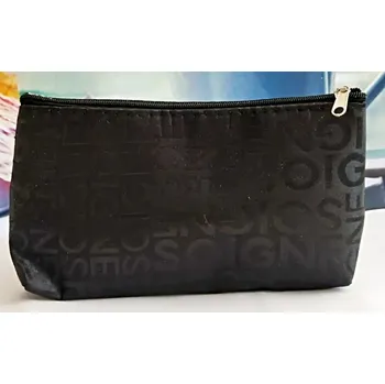 Kosmetická taška UNI Kosmetická taštička s grafickým vzorem černá