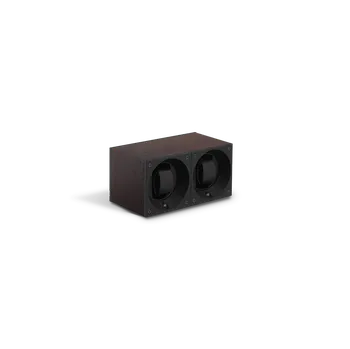 Natahovač hodinek SWISSKUBIK Double SwissKubiK wood Natural Wenge