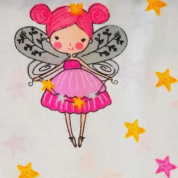 Víla bílá bavlna č.D68 1 metr Český výrobce