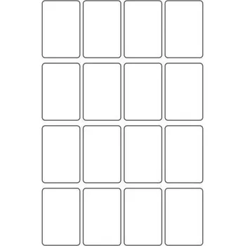 Speciální papír Etikety PRINT 45x68 mm bílé lesklé (100xA4)