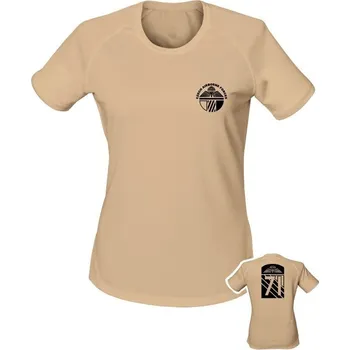 Dámské tričko Dámské funkční tričko CAF Legacy of 71st Airborne Battalion - písková