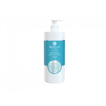 Přípravek na čištění pleti a oči Basiclab hydratační micelární voda pro suchou a citlivou pleť 2% trehalóza, 500 ml