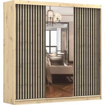 Šatní skříň Šatní skříň Werona 3D 233 cm