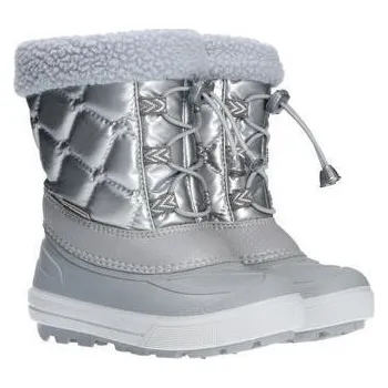 Dívčí sněhule Demar Furry 2 NE světle stříbrná - Dětské sněhule 34 - 35