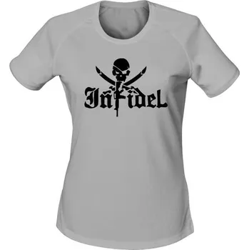 Dámské tričko Dámské funkční tričko INFIDEL 2 - světle šedá