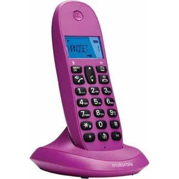 Dámské tričko Telefon Motorola C1001 Fialová Barva: Fialová