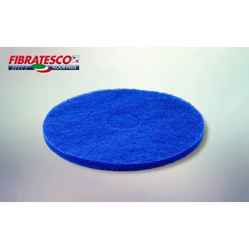 Podlahový mycí stroj FIBRATESCO Super PAD modrý Průměr: 381 mm (15")