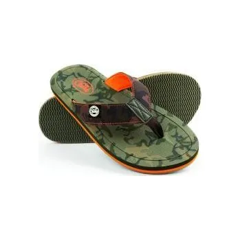 Rybářské oblečení Fox Žabky Chunk Camo Flip Flop vel. 7/41