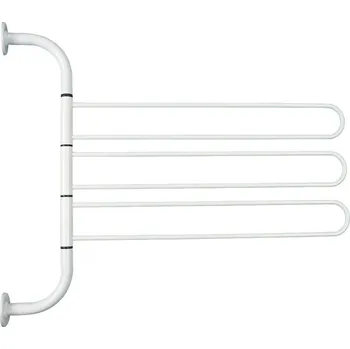 Dávkovač mýdla Otočný trojsušák, bílá